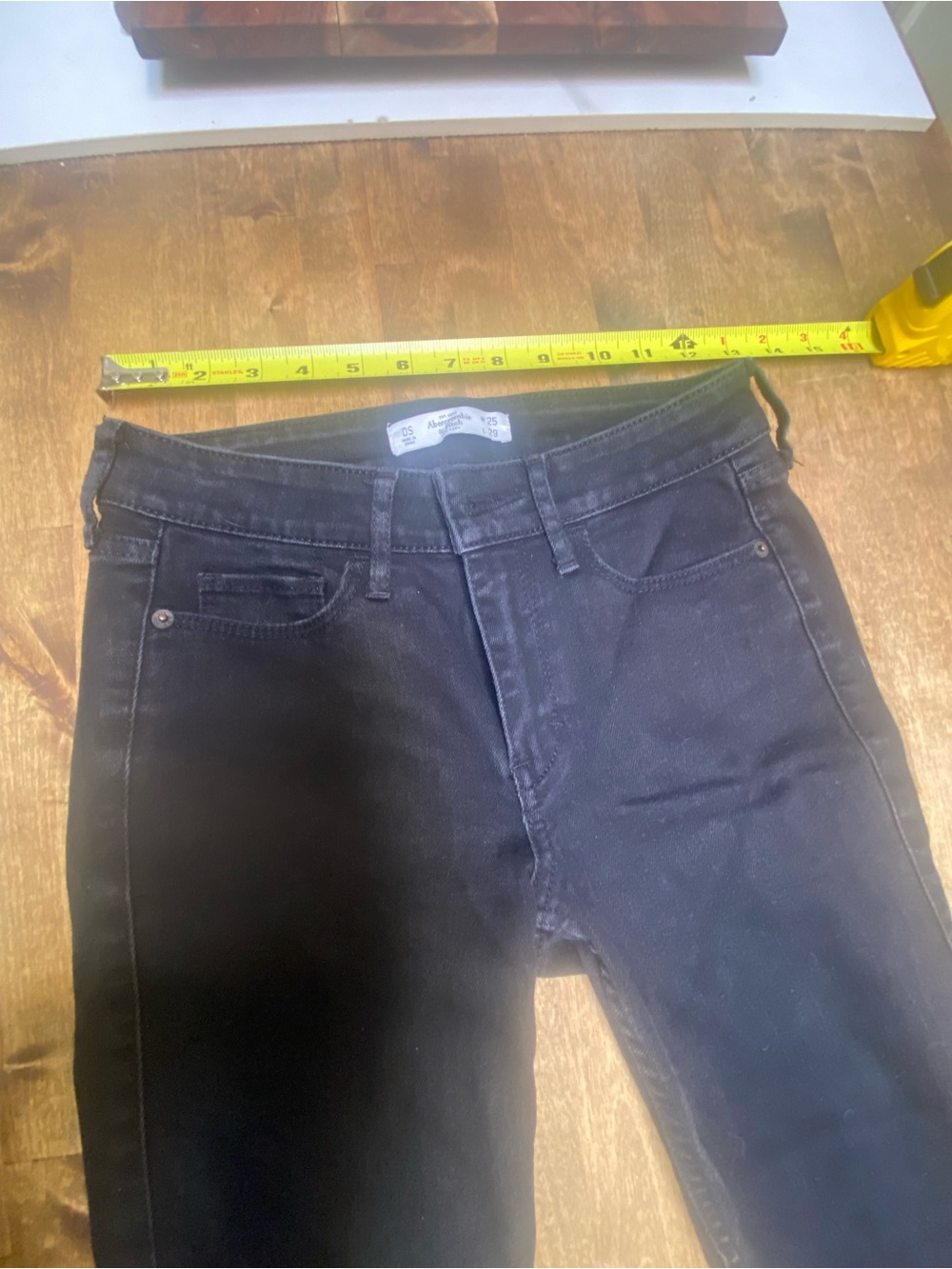 Abercrombie & Fitch Black Denim Jeans